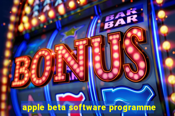 apple beta software programme