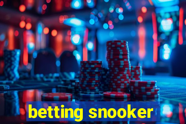 betting snooker