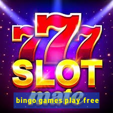 bingo games play free