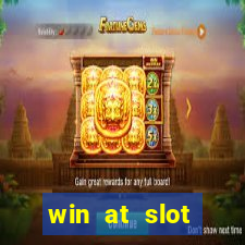 win at slot machines in casinos