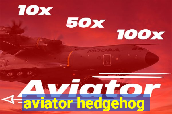 aviator hedgehog