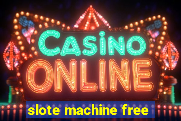 slote machine free