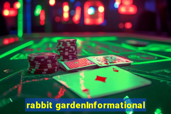 rabbit gardenInformational