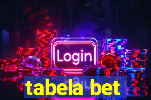 tabela bet