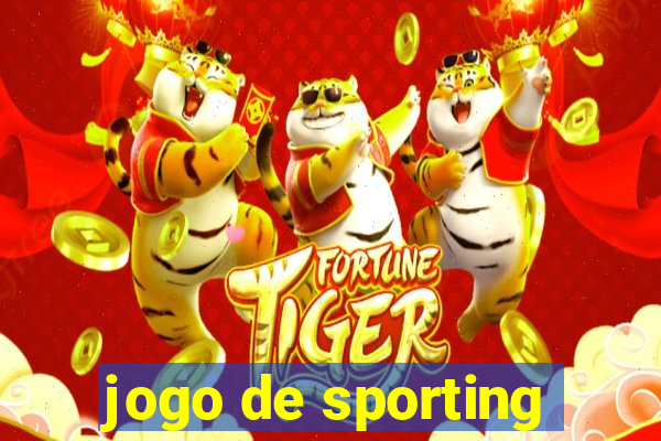 jogo de sporting