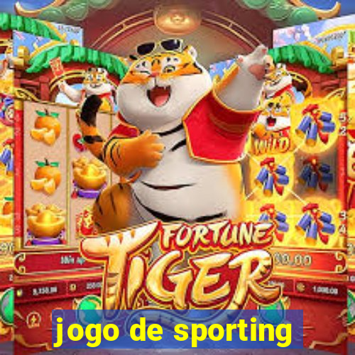 jogo de sporting