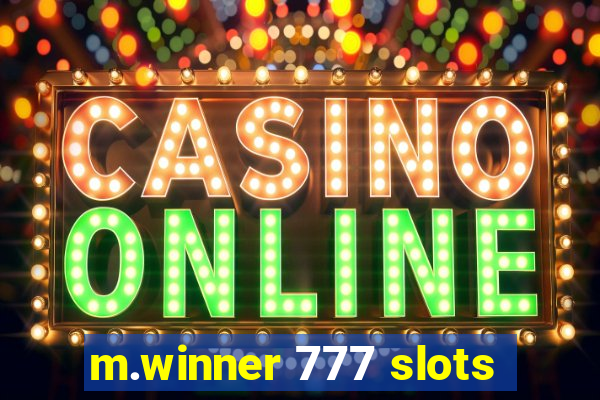 m.winner 777 slots