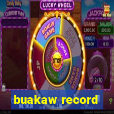 buakaw record