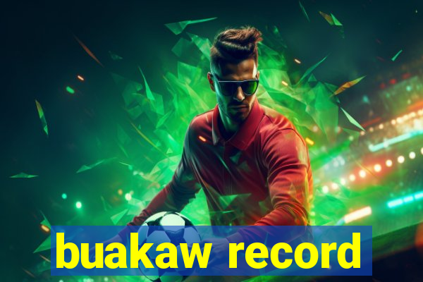 buakaw record