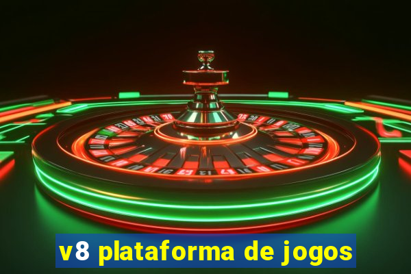 v8 plataforma de jogos