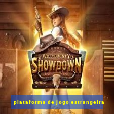 plataforma de jogo estrangeira