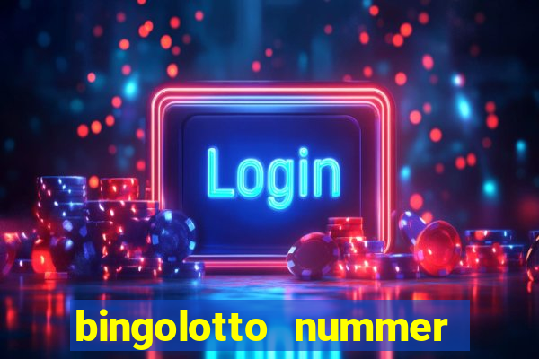 bingolotto nummer ettans bingo