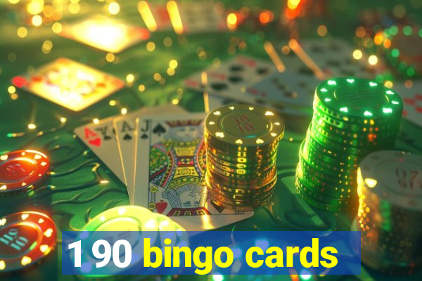 1 90 bingo cards