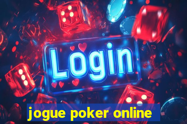 jogue poker online