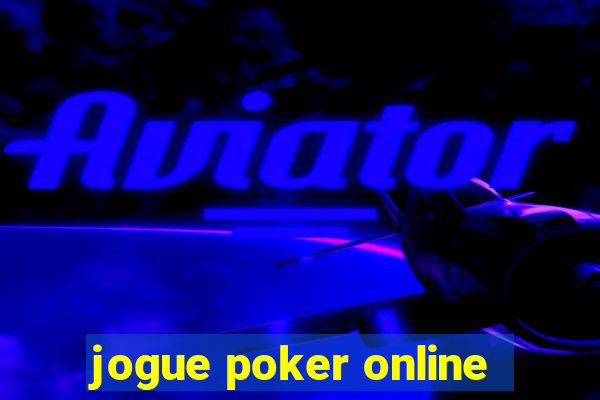 jogue poker online