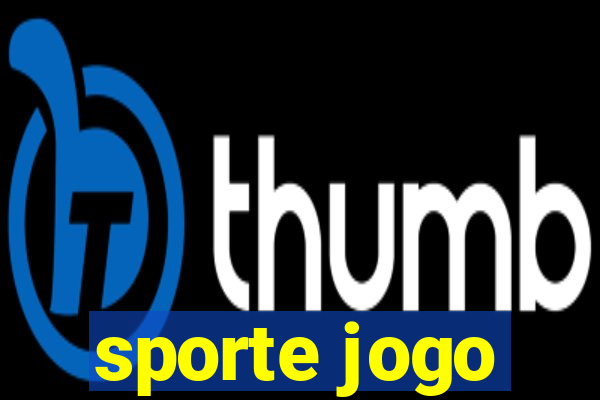 sporte jogo