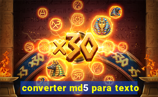 converter md5 para texto