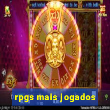 rpgs mais jogados