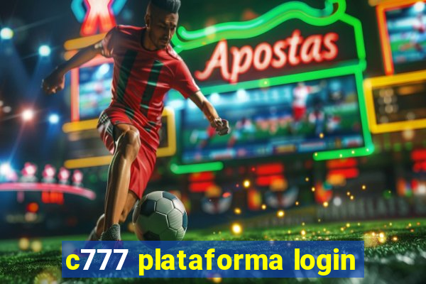 c777 plataforma login