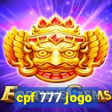 cpf 777 jogo