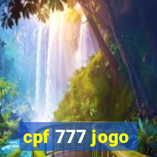 cpf 777 jogo