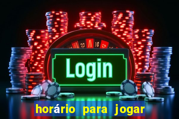 horário para jogar fortune rabbitCommercial