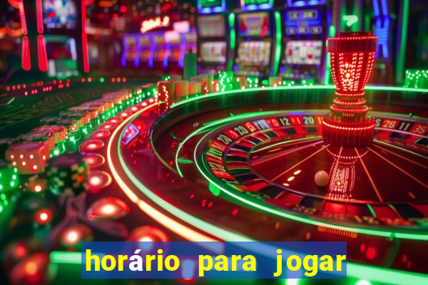 horário para jogar fortune rabbitCommercial