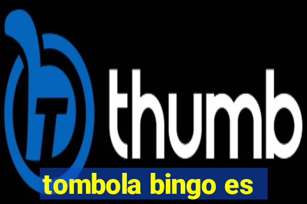 tombola bingo es