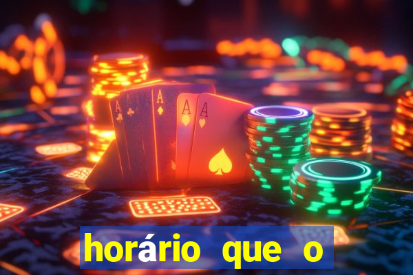 horário que o fortune tiger paga