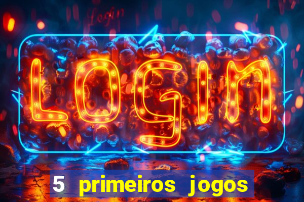 5 primeiros jogos de jorge jesus no flamengo