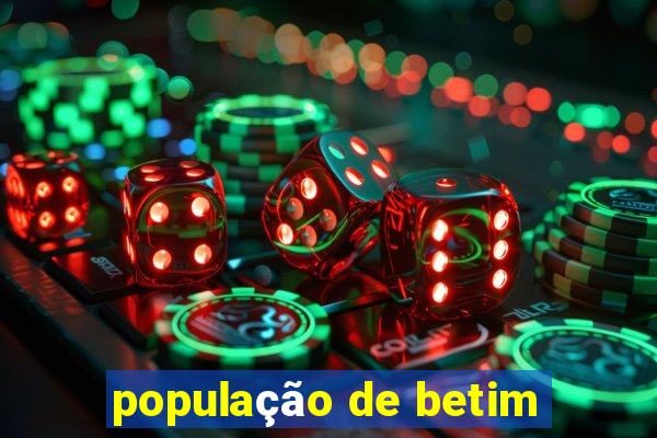 população de betim