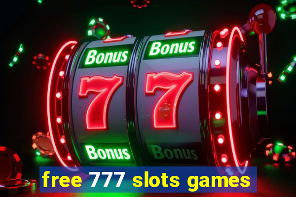 free 777 slots games