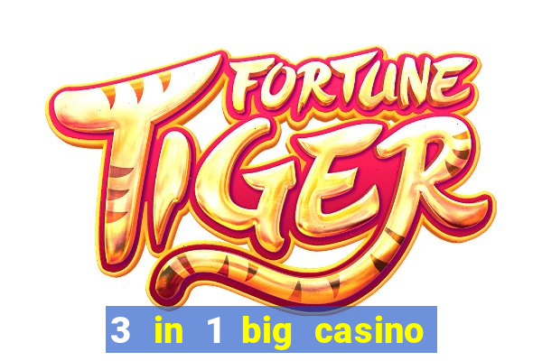 3 in 1 big casino game set