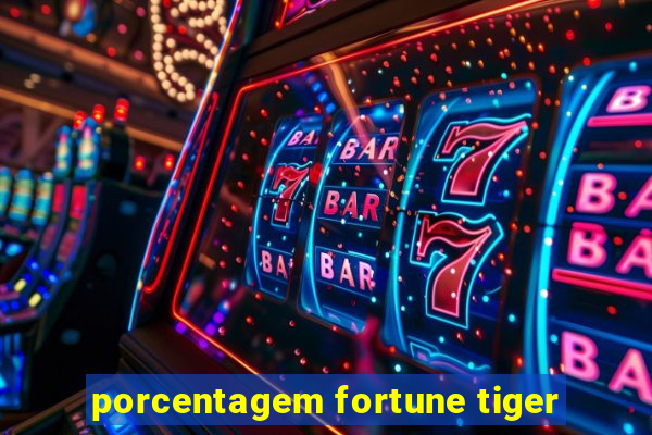 porcentagem fortune tiger