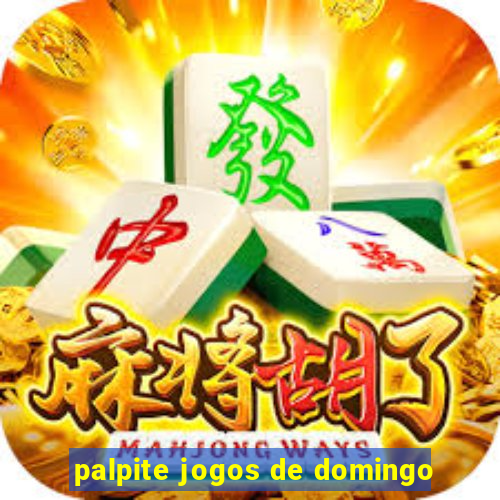 palpite jogos de domingo