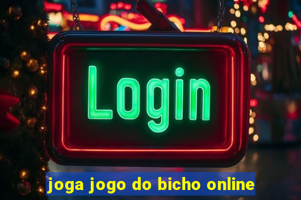 joga jogo do bicho online