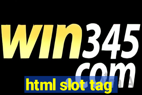 html slot tag