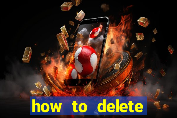 how to delete account in bingo plus