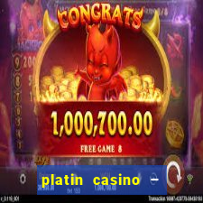 platin casino – 10 giros grátis