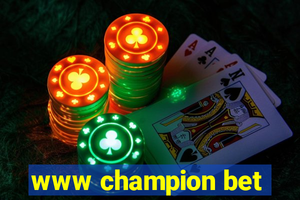 www champion bet