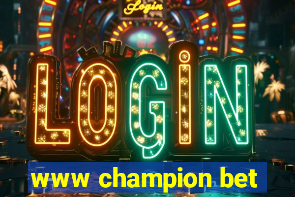 www champion bet