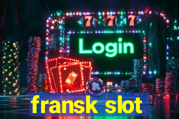 fransk slot