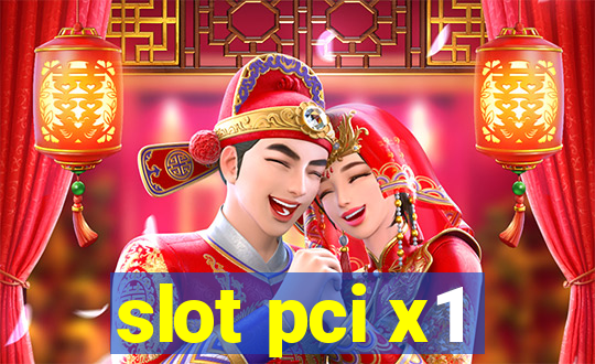 slot pci x1