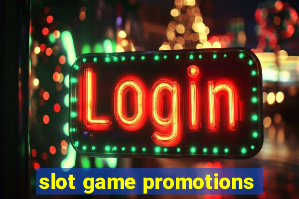 slot game promotions