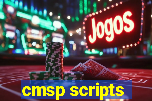 cmsp scripts