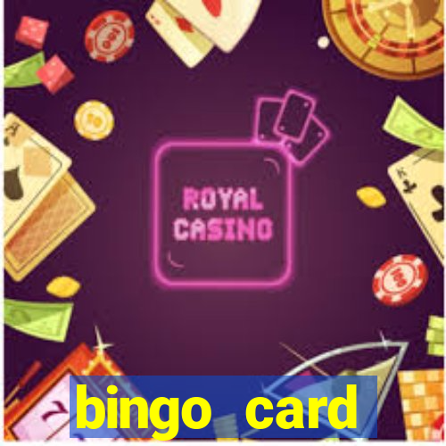 bingo card generator with pictures