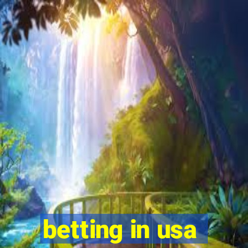 betting in usa