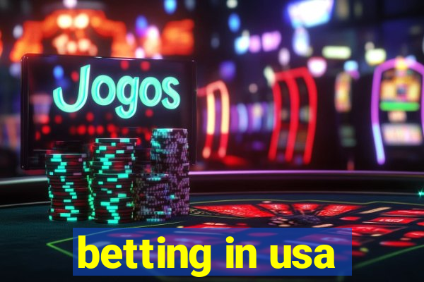 betting in usa