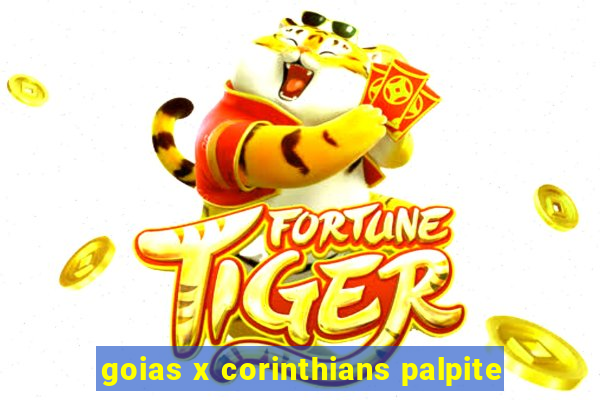 goias x corinthians palpite