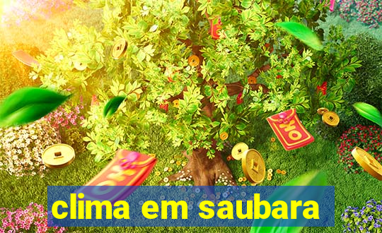 clima em saubara